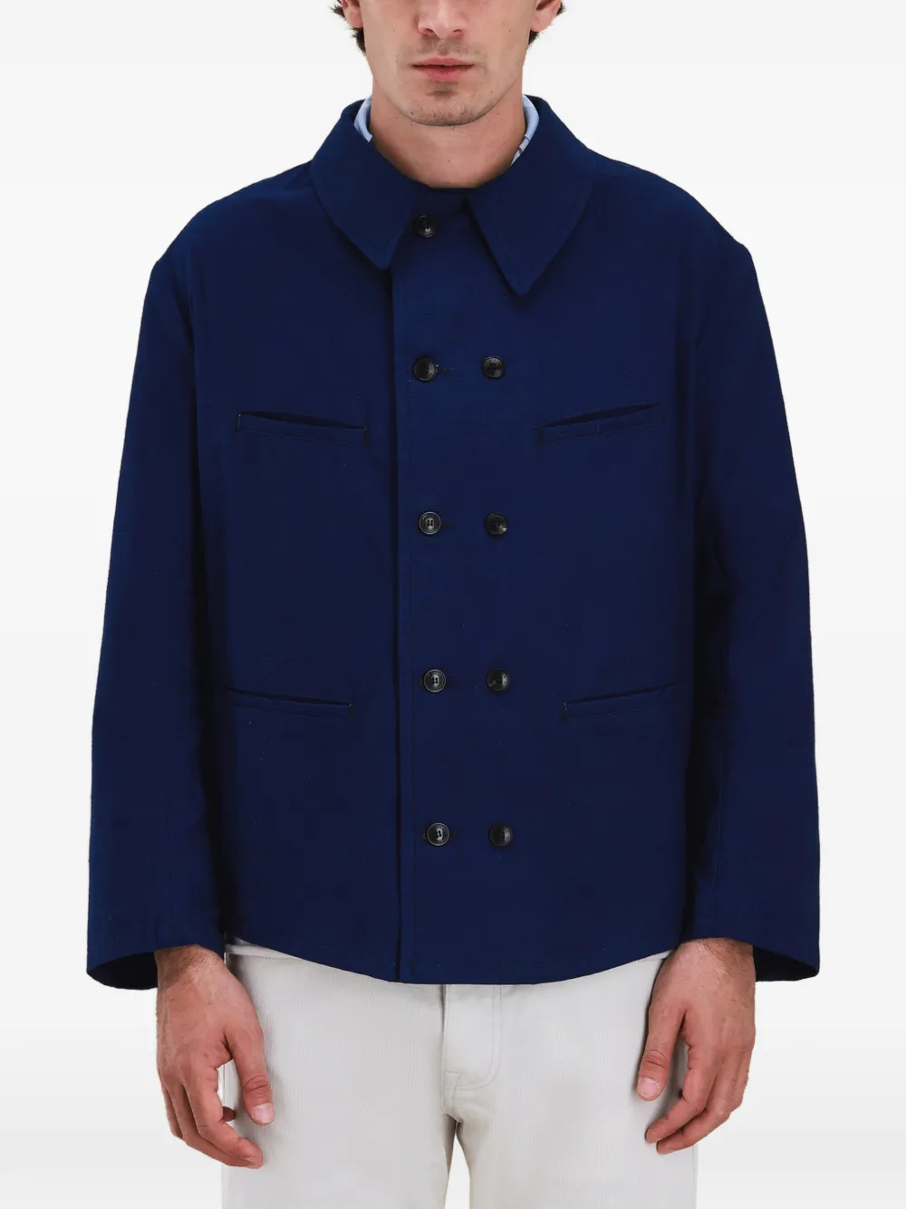 Fortela Perno jack met dubbele rij knopen Blauw