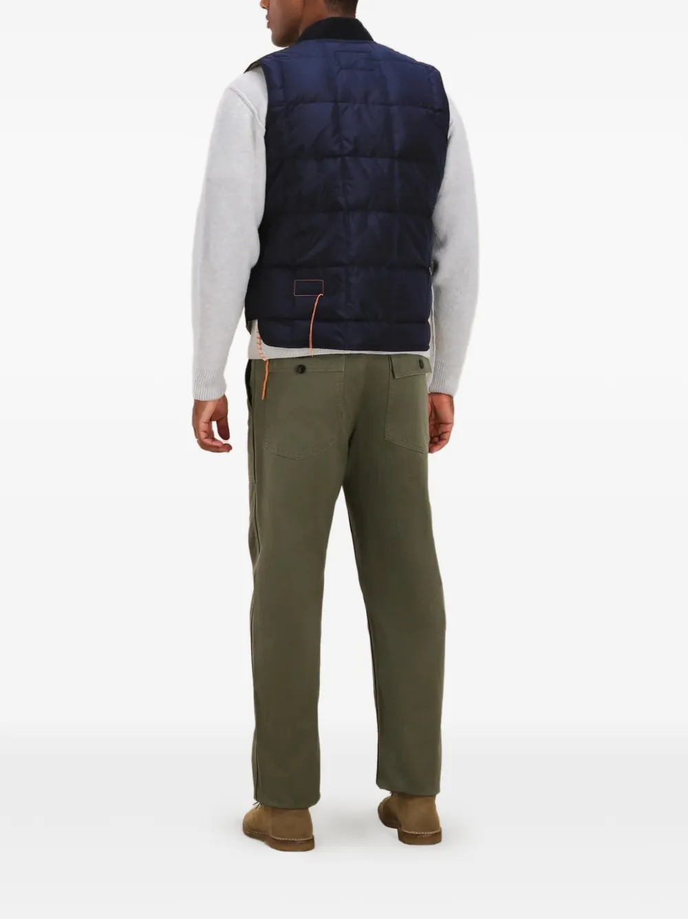 Padded Camouflage Sleeveless Gilet
