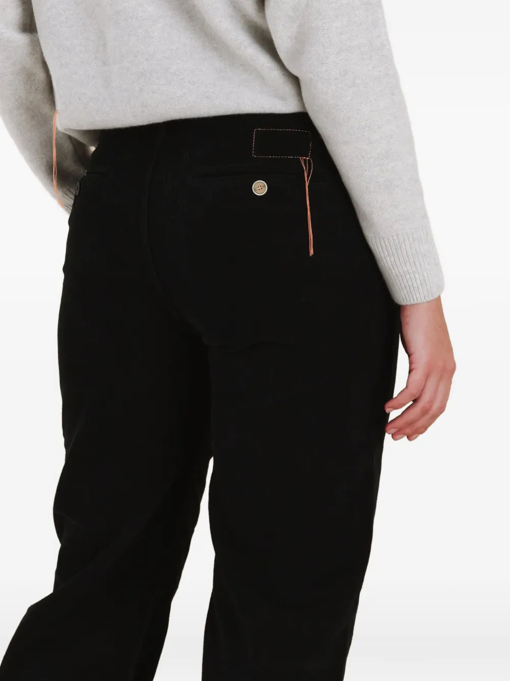 Jamie Button-Detail Trousers