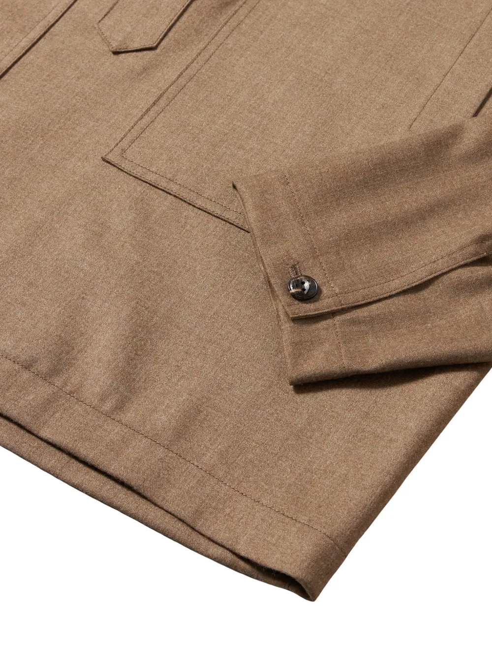 Fortela Fuego Overshirt in Brown, view 5
