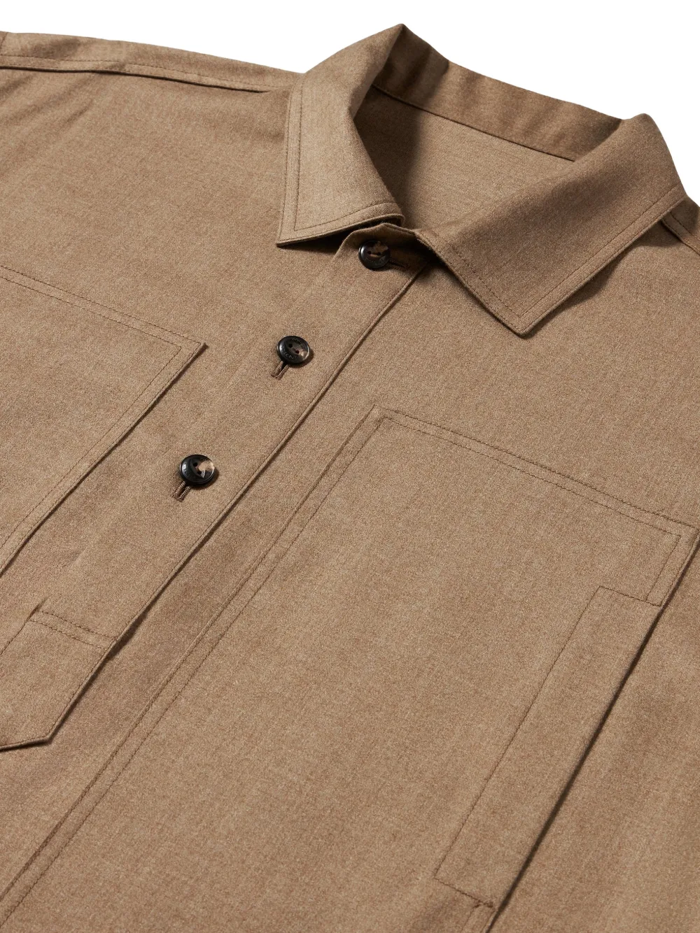 Fortela Fuego Overshirt in Brown, view 4