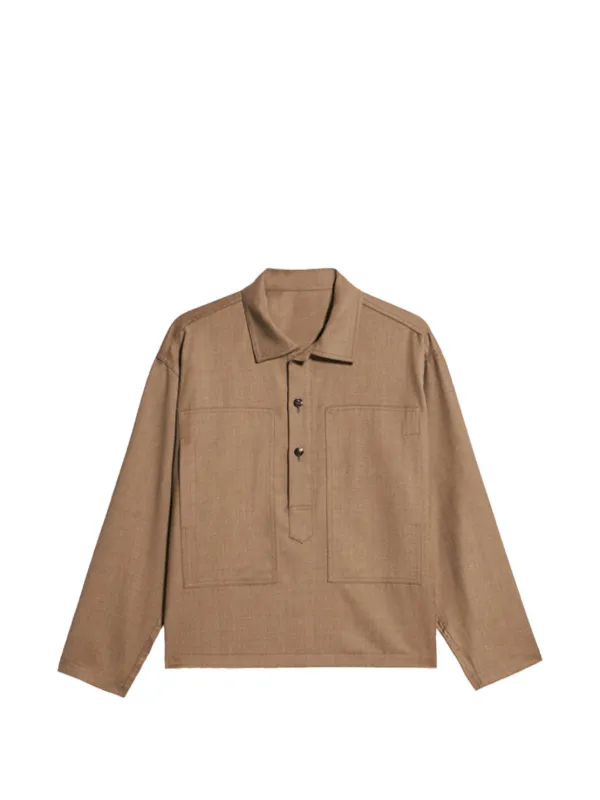 Fortela Fuego Overshirt in Brown