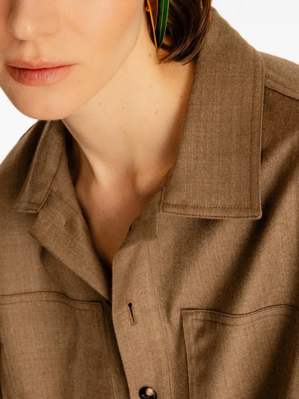  Fortela Fuego Overshirt - Brown 