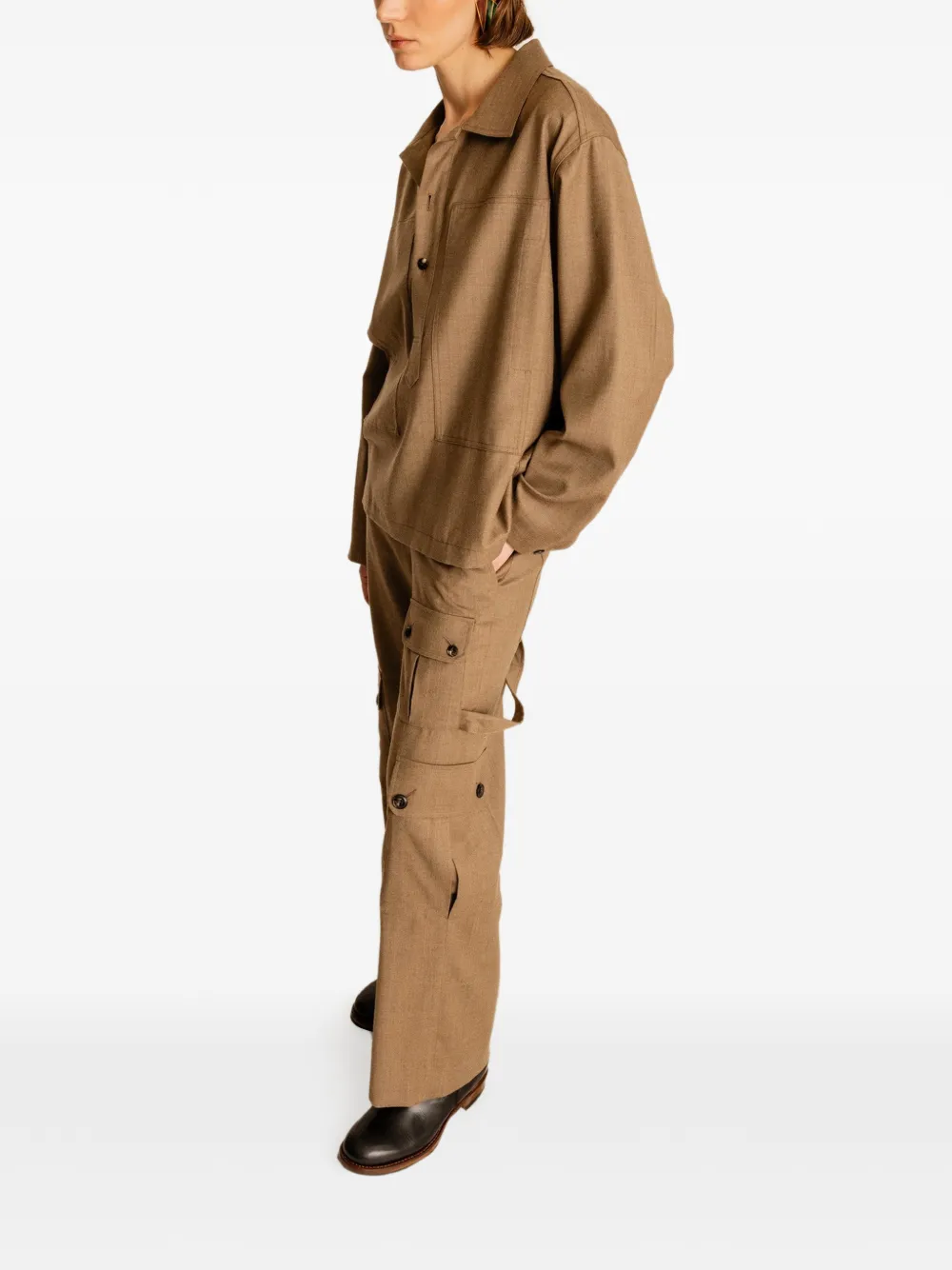 Fortela Fuego shirtjack - Bruin