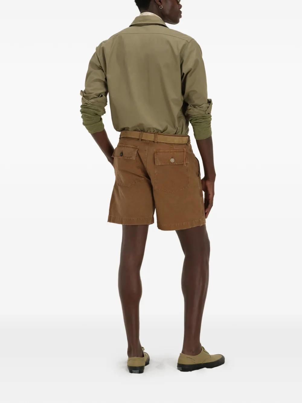  Fortela Kenny Twill Overshirt - Green 