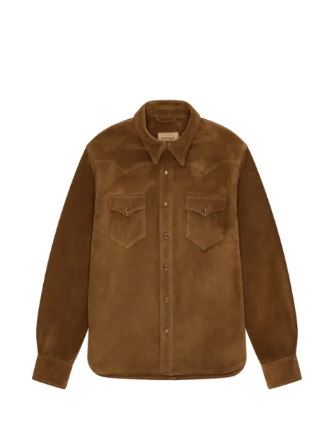 Fortela Ranch flap-pocket leather jacket