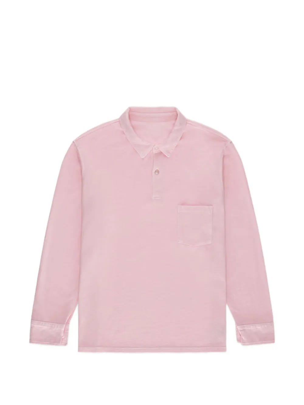 Fortela cotton pocket polo shirt - Rosa