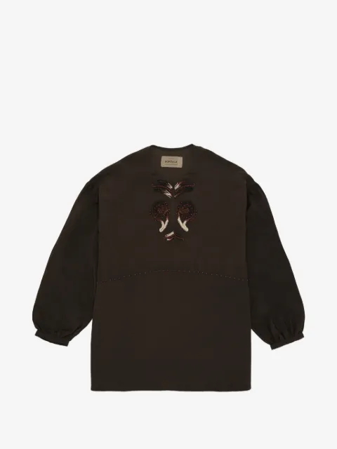 Fortela Allegras embroidered blouse