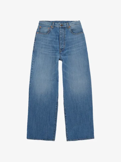 Fortela Jaron embroidered baggy jeans