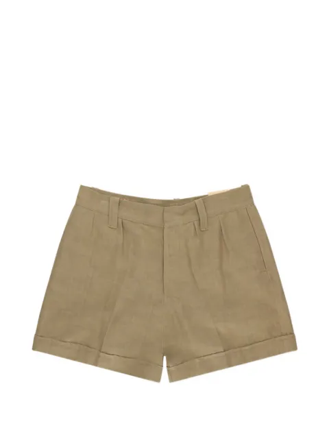 Fortela Bedford pleated shorts