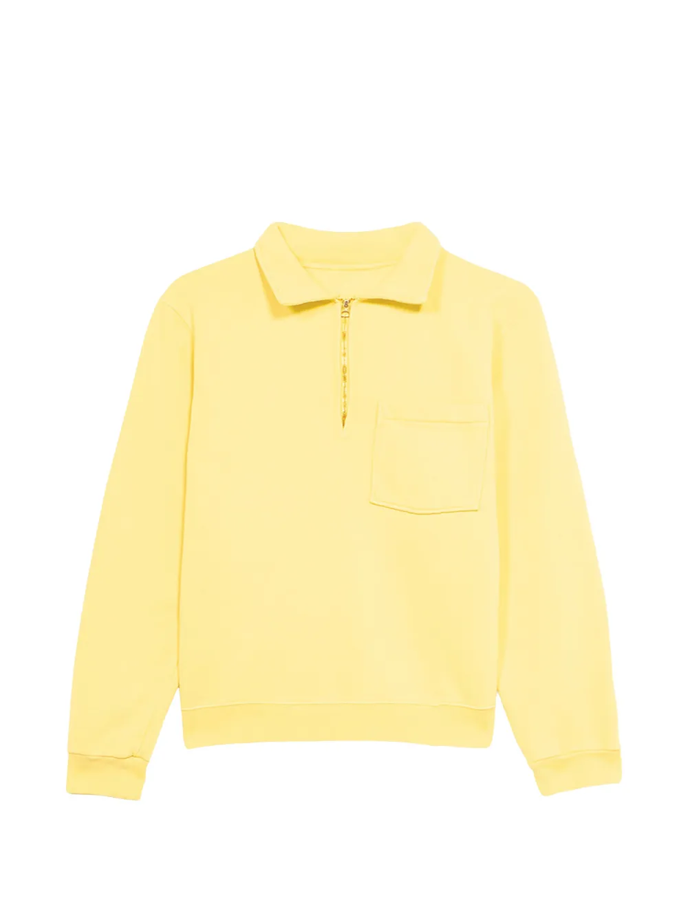 Fortela Yalep pocket zip-up sweatshirt - Giallo