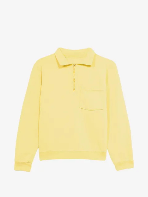 Fortela Yalep pocket zip-up sweatshirt