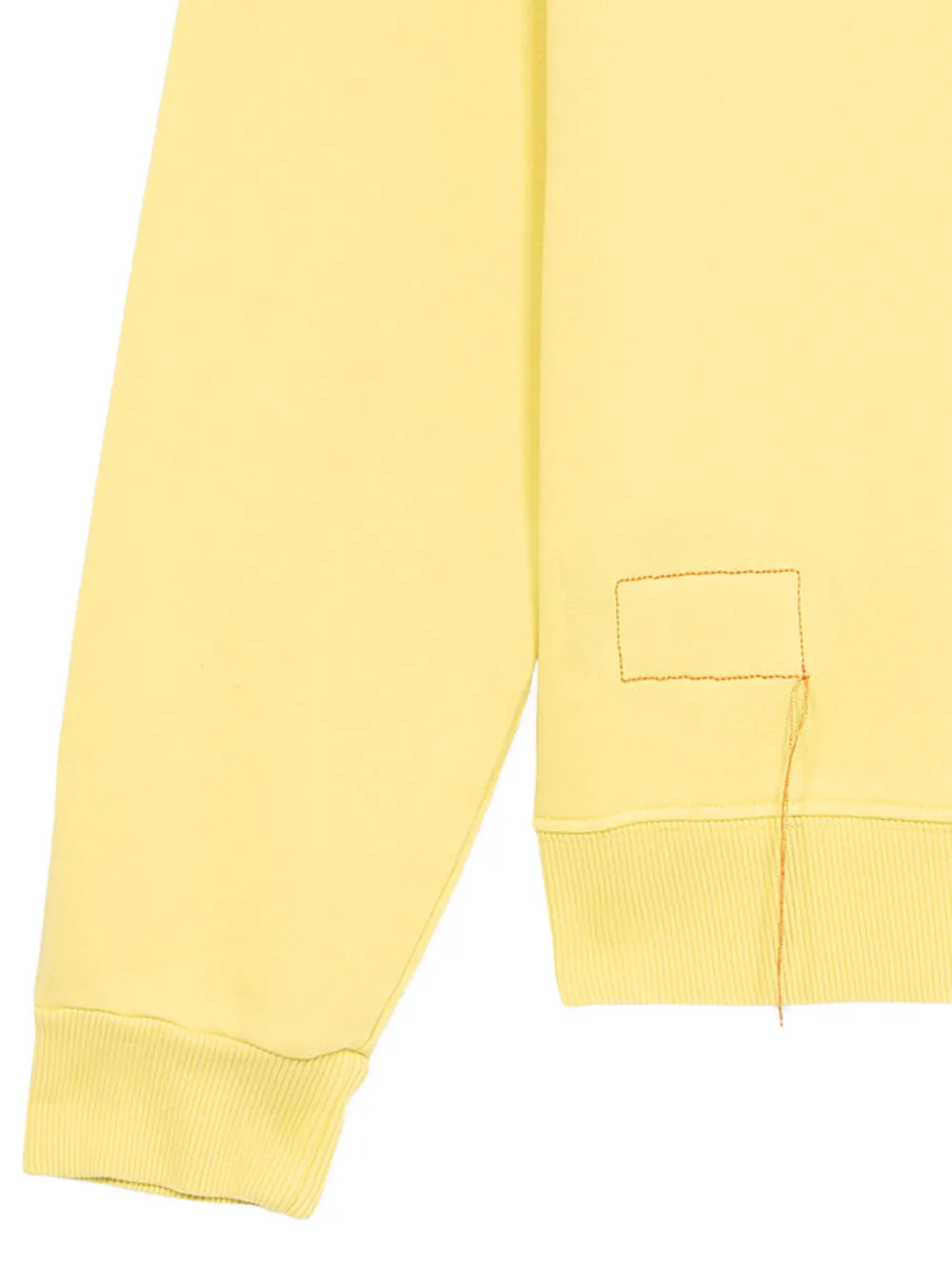 Fortela Yalep sweater met zak en rits Geel
