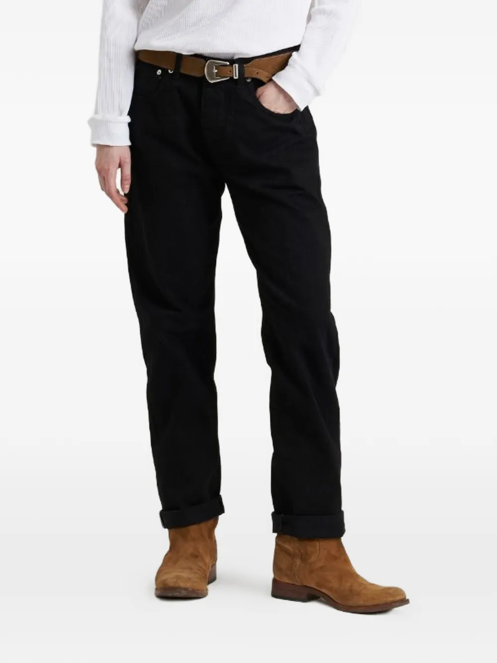  Fortela 965 John Five-pocket Jeans - Black 