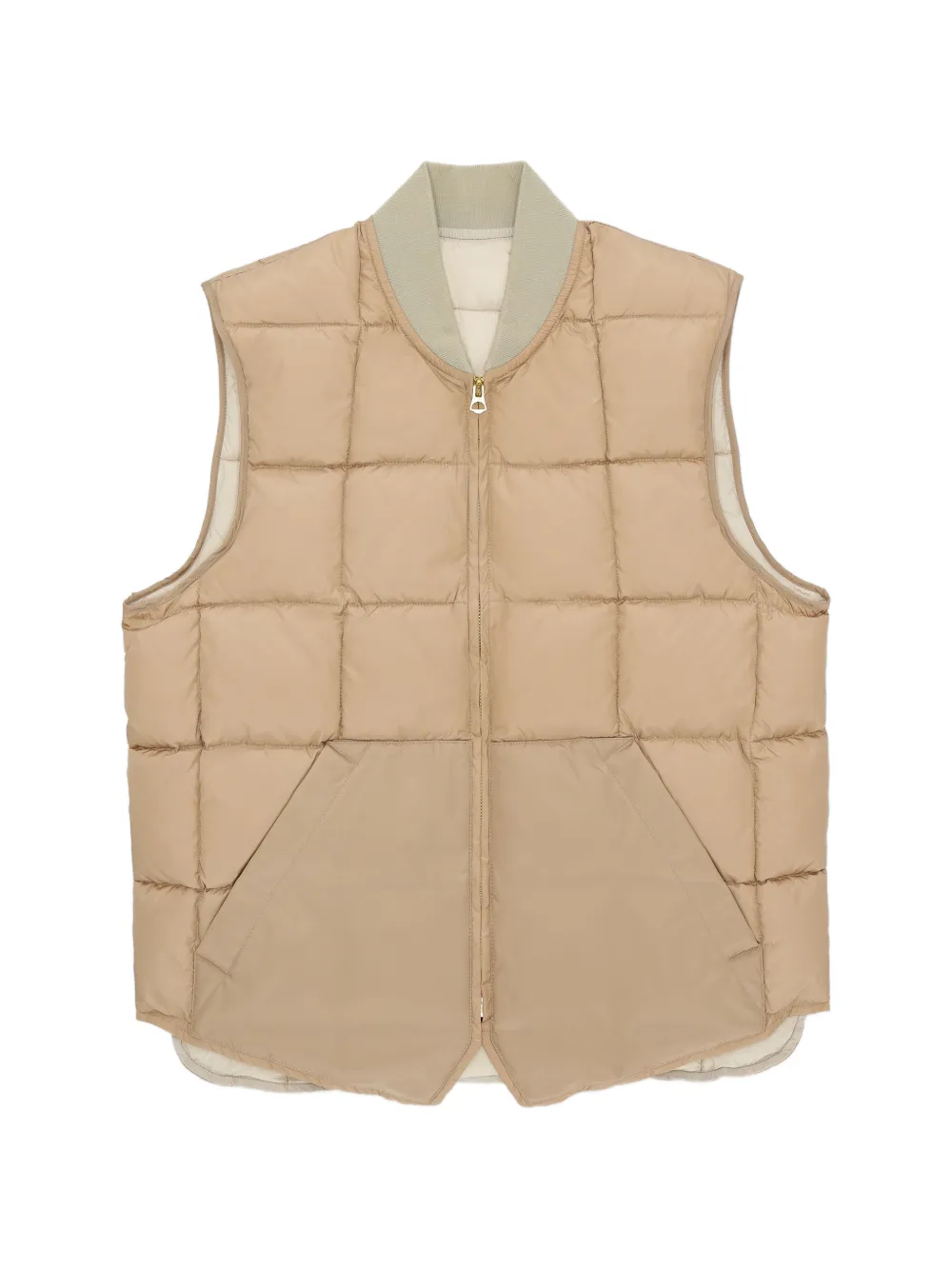 Fortela Vest1 padded zip-up gilet - Neutrals
