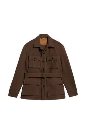 Sacai デニムジャケット | ブラウン | FARFETCH JP