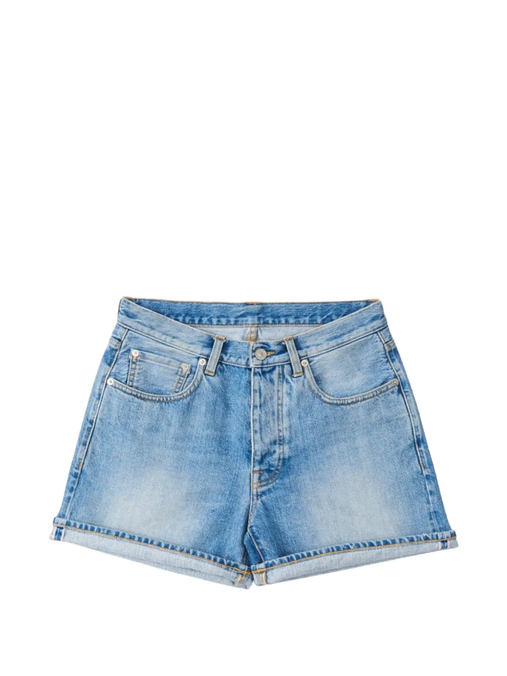 Fortela Winonaj turn-up denim shorts - Blu