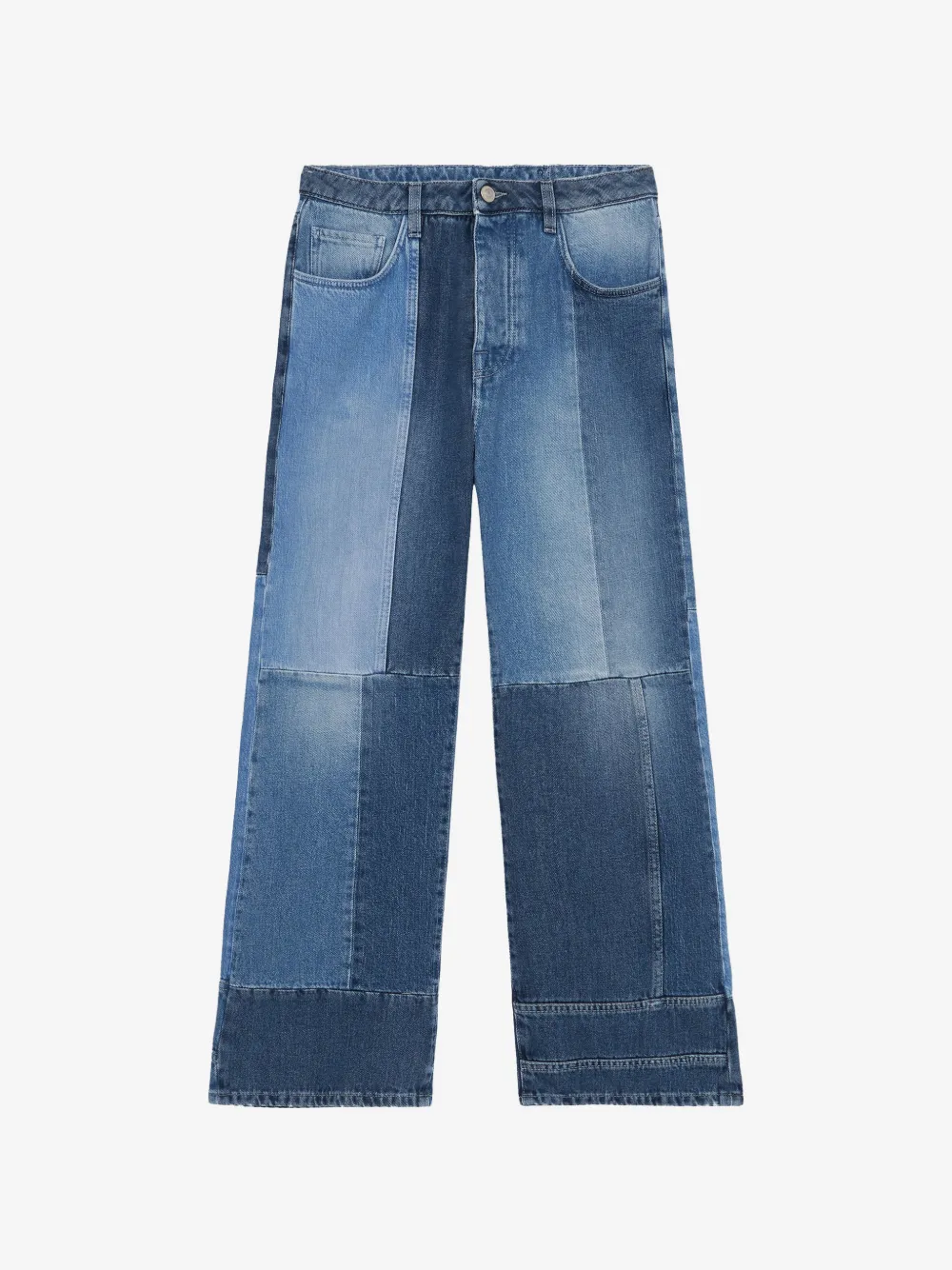 Fortela patchwork flared jeans | Blue | Image 1