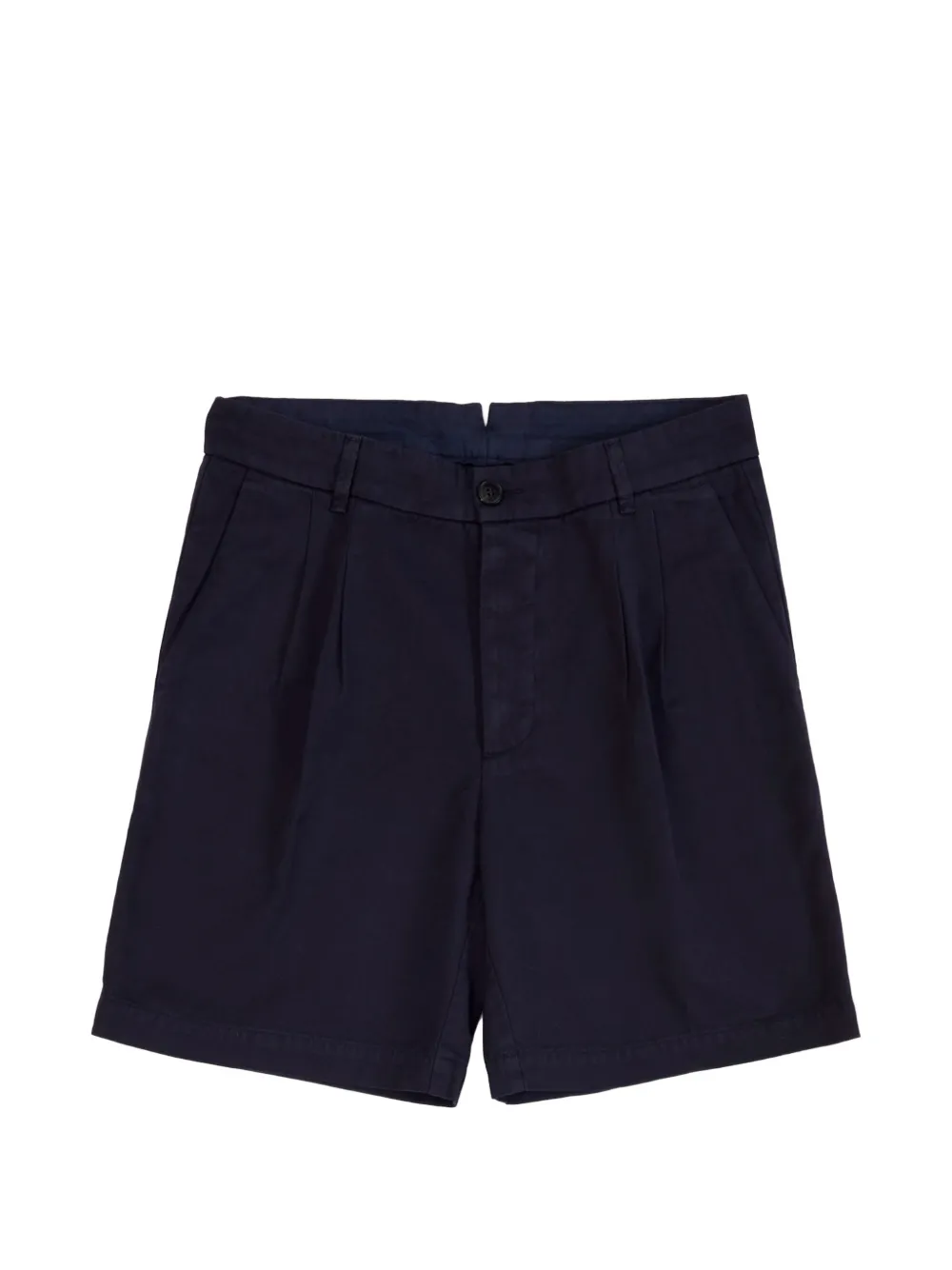 Fortela button zip shorts - Blu