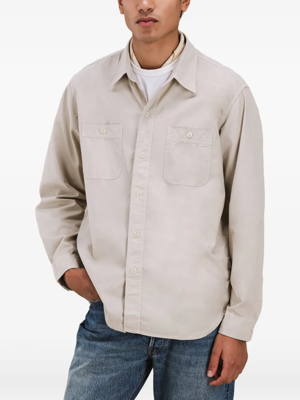 Patch-Pocket Work Shirt