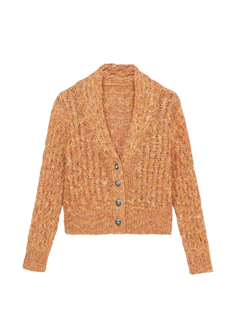 Fortela Lola buttoned cardigan - Arancione