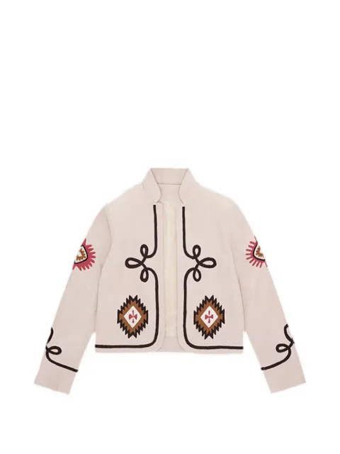 Fortela Marine embroidery bolero jacket
