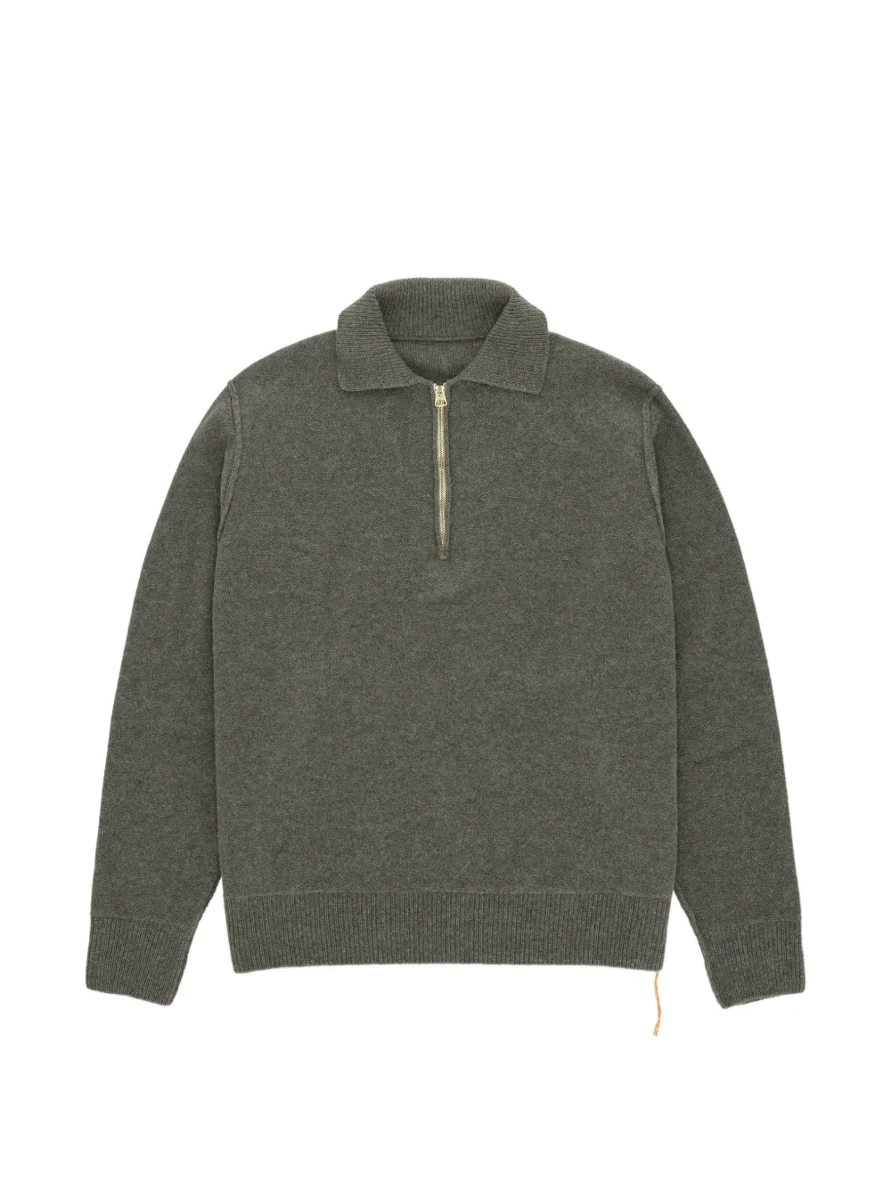 Fortela Yale zip sweater - Verde