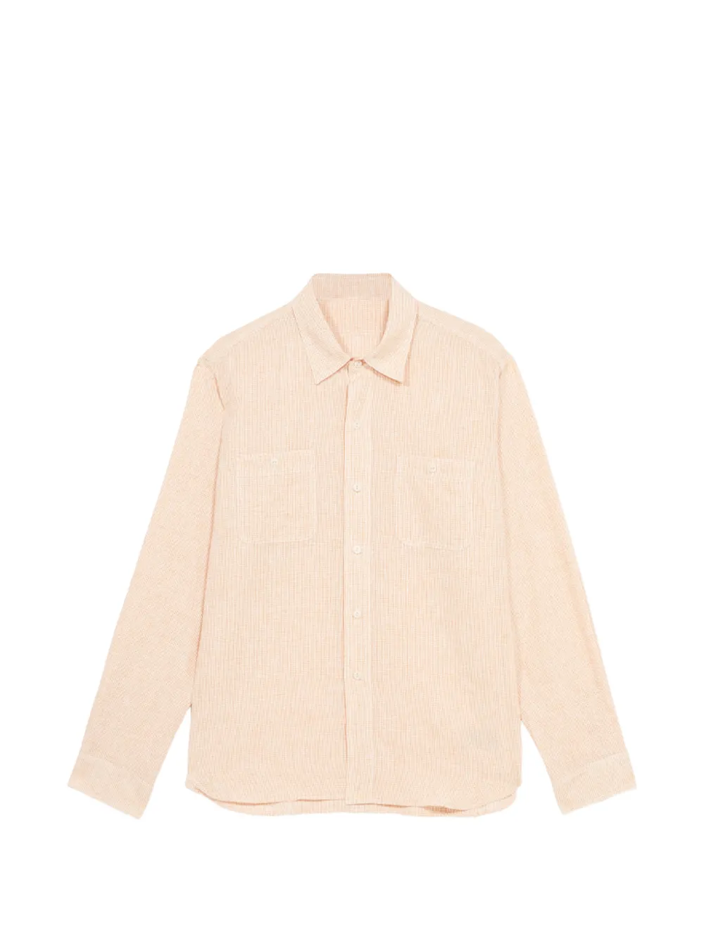 Fortela Work patch-pocket shirt - Arancione