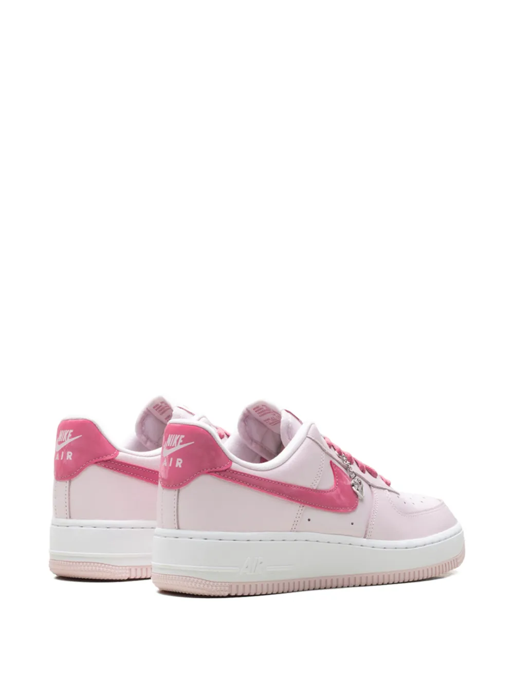 Patent Swoosh Air Force 1 Low Sneakers