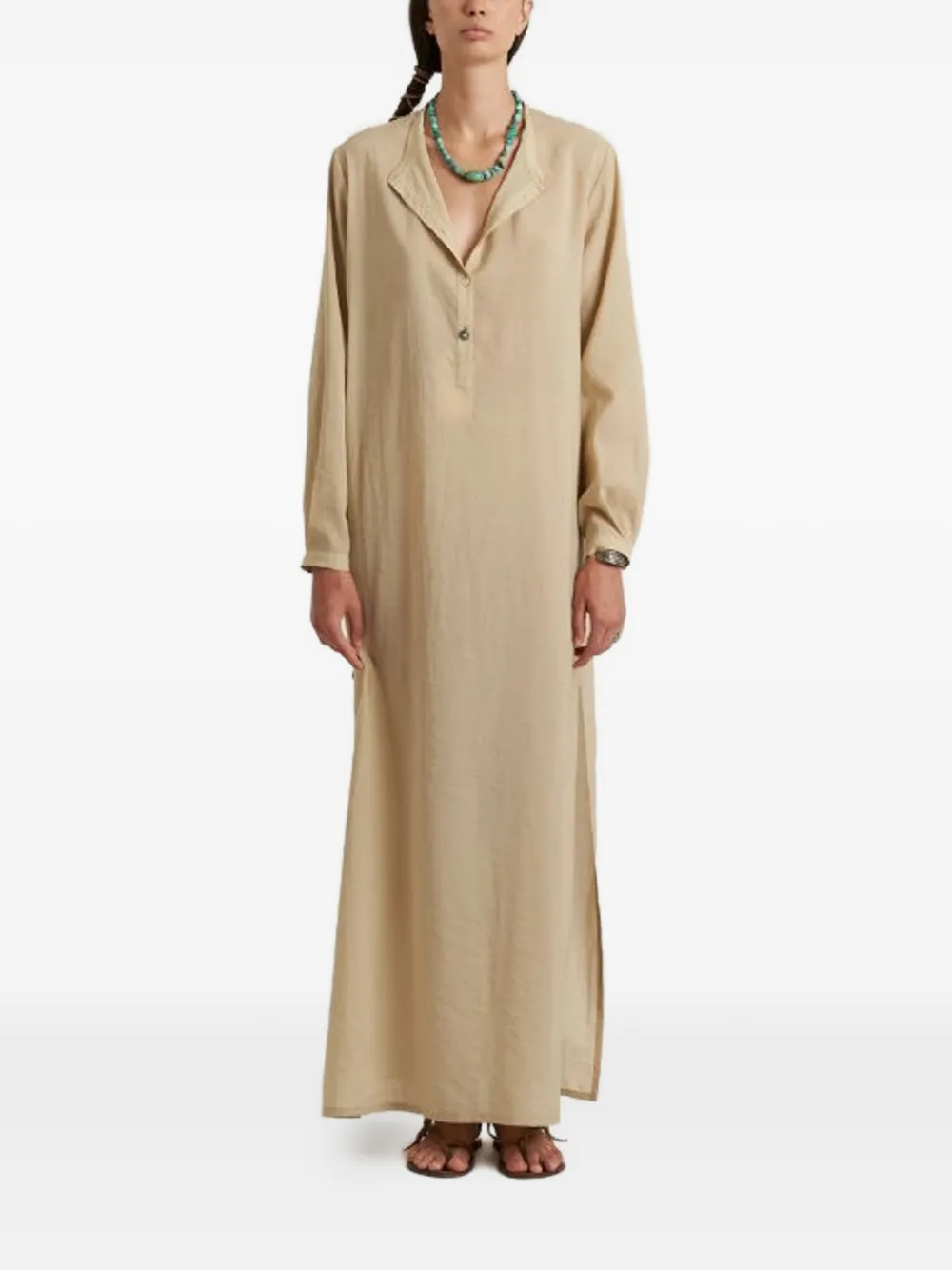  Fortela Valery Maxi Dress - Neutrals 