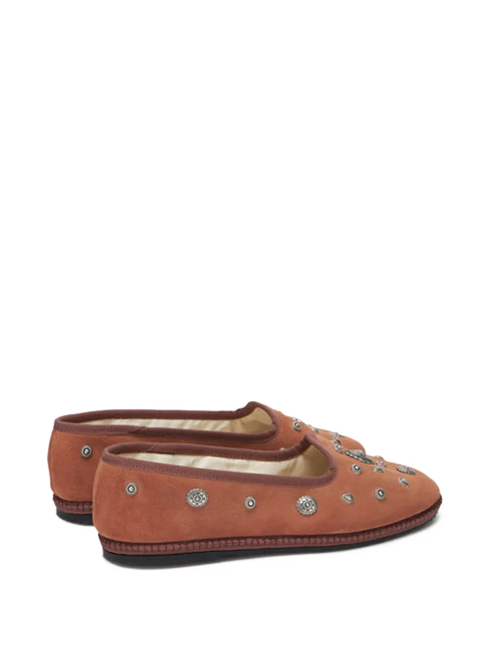 Fortela Friulana suède loafers Bruin