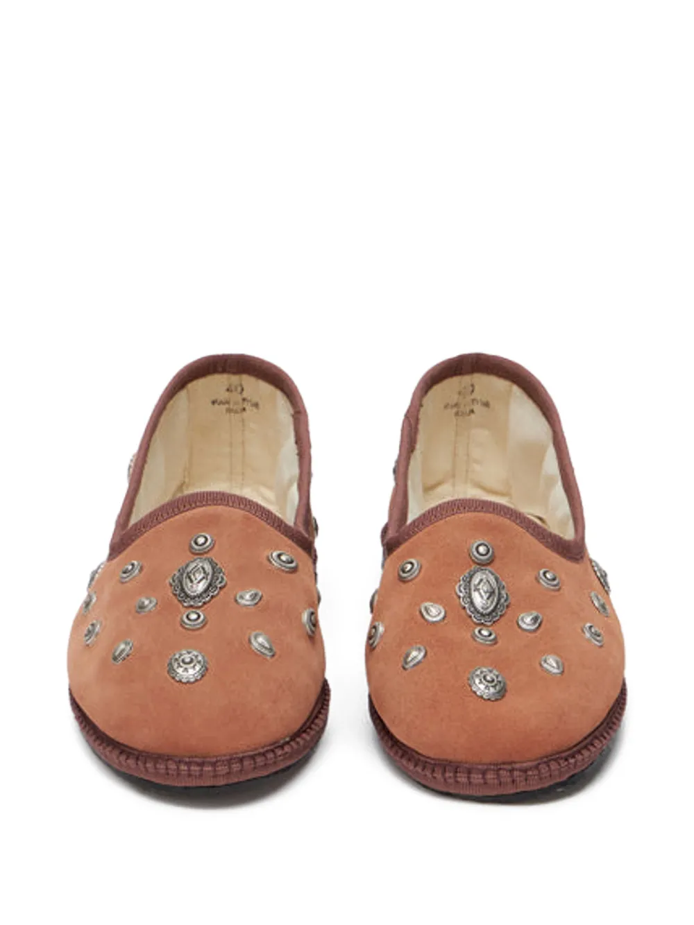 Fortela Friulana suède loafers Bruin