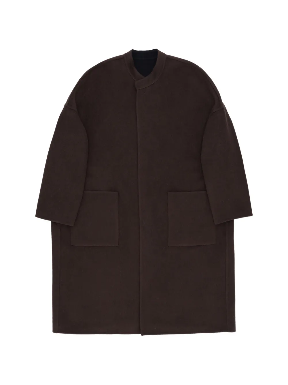 Fortela patch pocket florence coat - Marrone