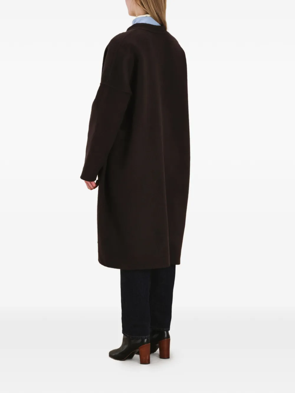  Fortela Patch Pocket Florence Coat - Brown 