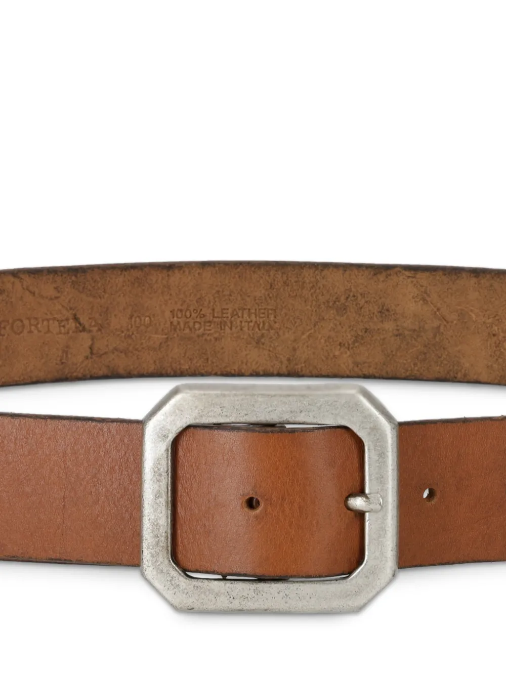  Fortela Oregon1 Leather Belt - Brown 
