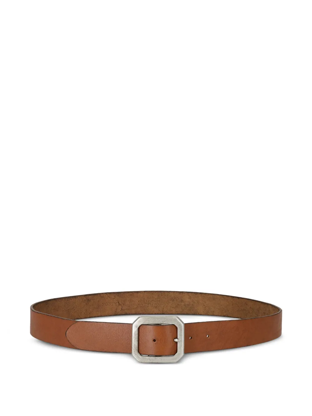 Fortela Oregon1 leather belt - Marrone