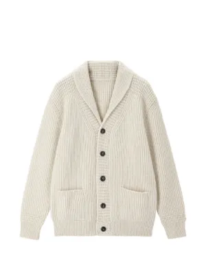 MM6 Maison Margiela Vネック カーディガン | ニュートラル | FARFETCH JP