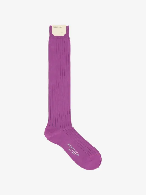 Fortela ribbed knee-high socks