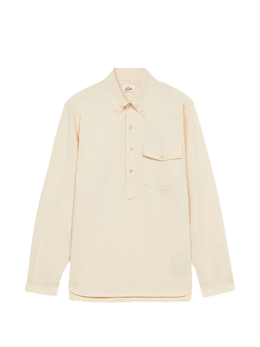 Fortela Ethan flap-pocket shirt - Toni neutri