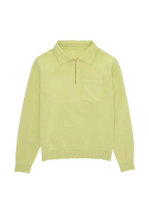 Fortela Yale  zip-up woven sweatshirt