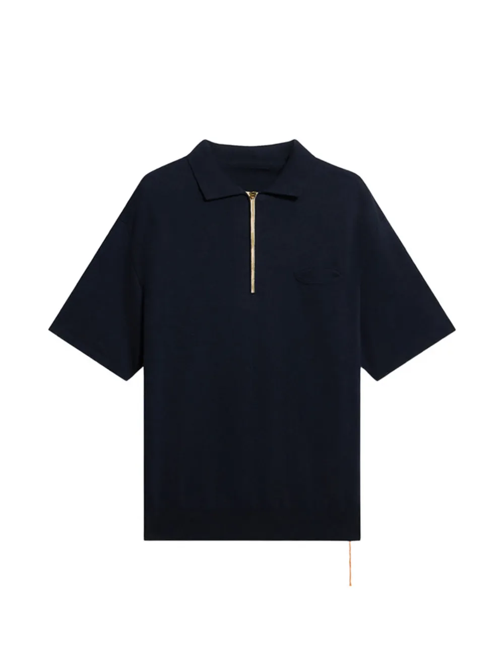 Fortela LAIGHT zip pocket polo shirt - Blu