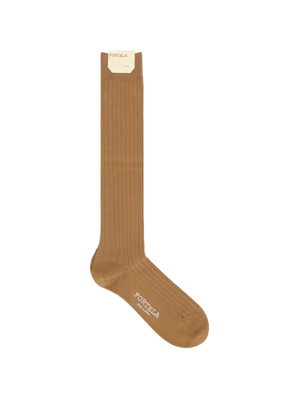 Fortela ribbed knee-high socks - Marrone