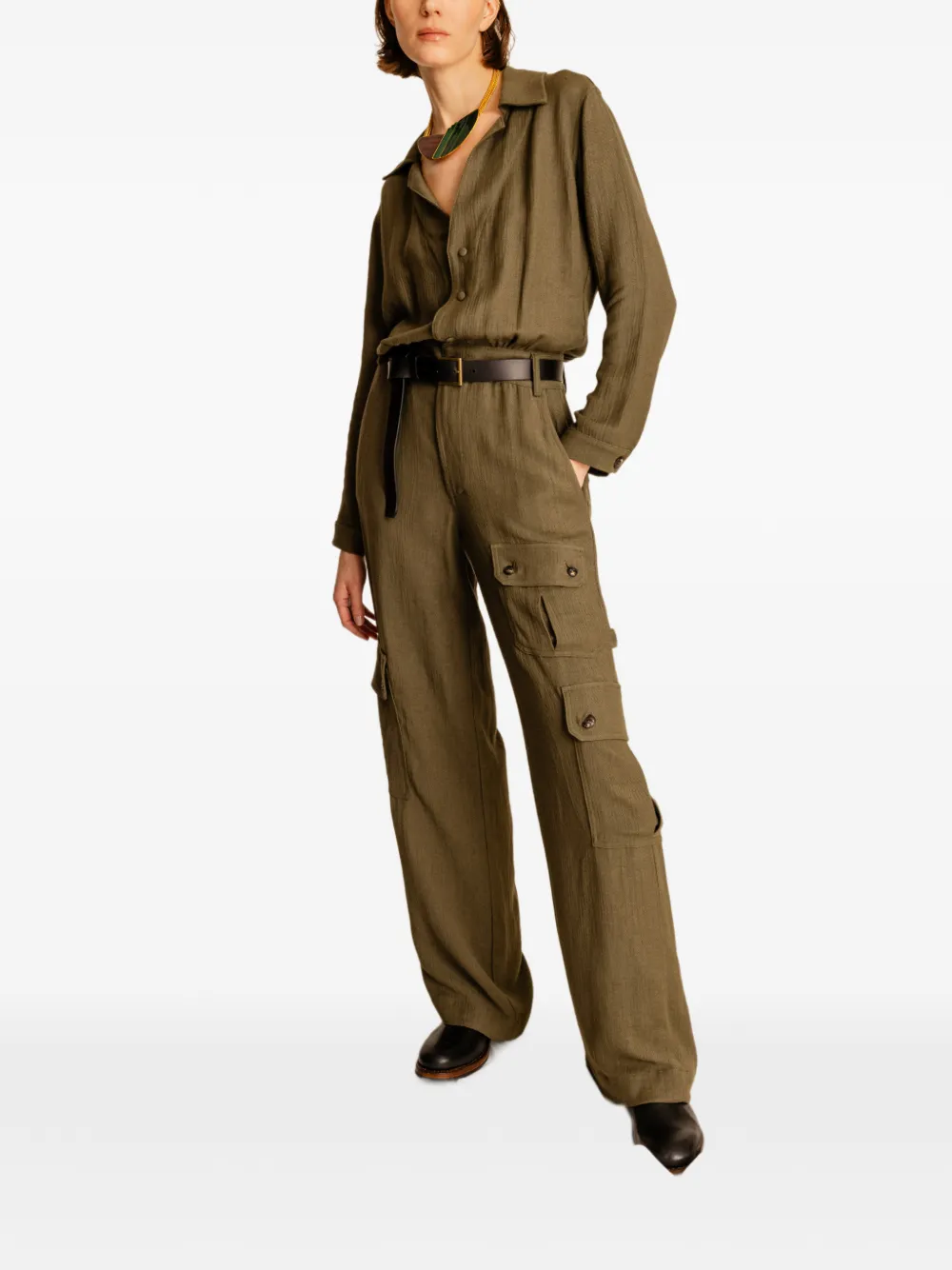  Fortela Vesna Jumpsuit - Green 