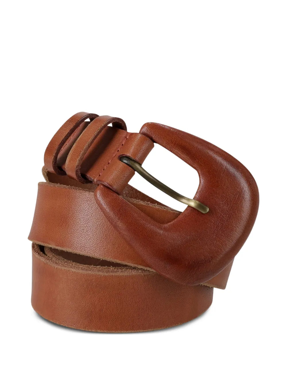  Fortela Calamity Leather Belt - Brown 