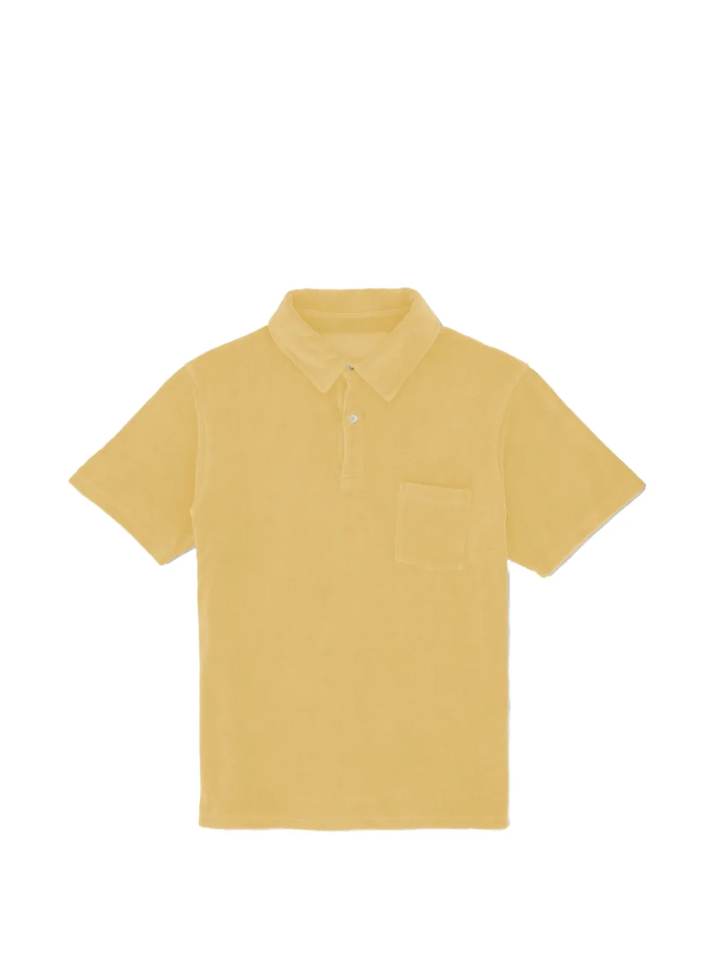 Fortela Missourim pocket button polo shirt - Giallo