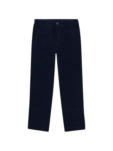 Fortela button-fastening chinos trousers