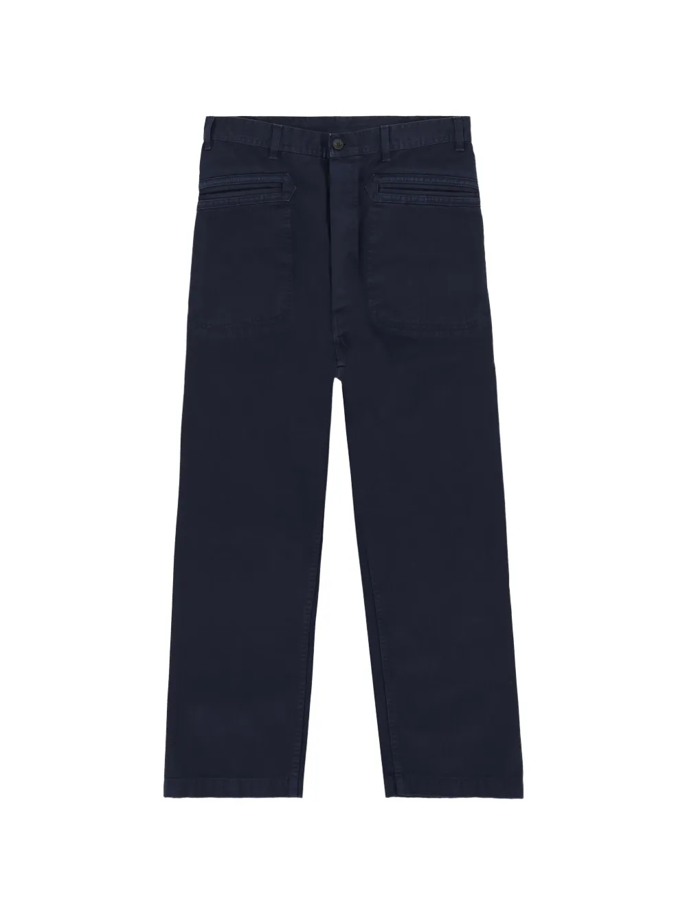 Fortela Nemo herringbone patch trousers - Blu