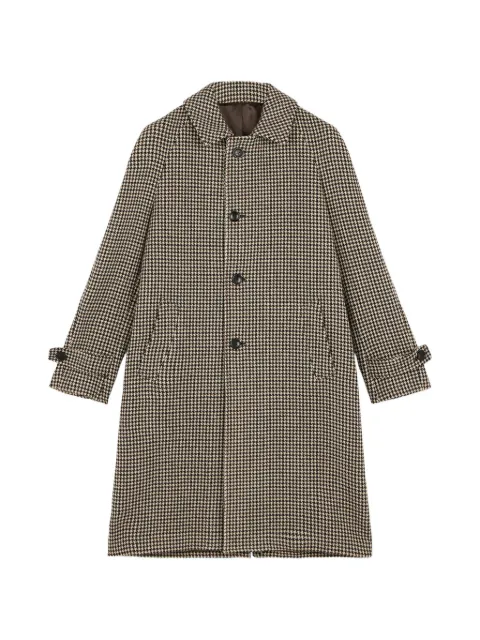 Fortela double breasted pattern coat