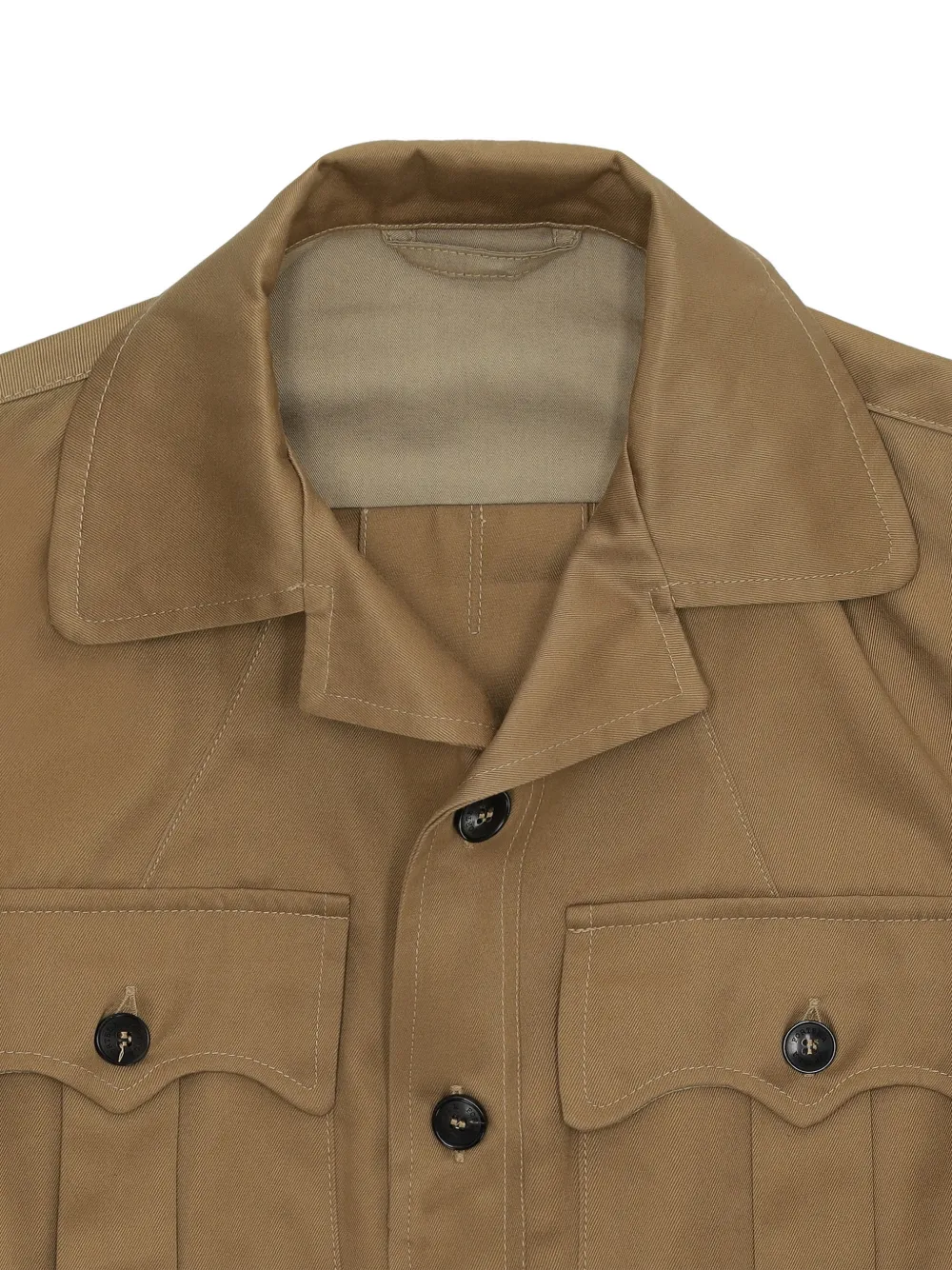  Fortela Clint Belted Jacket - Brown 