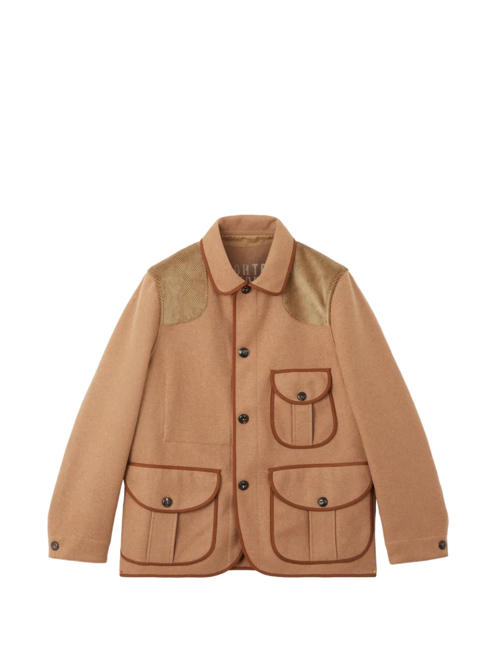 Fortela Bess button-up jacket - Toni neutri